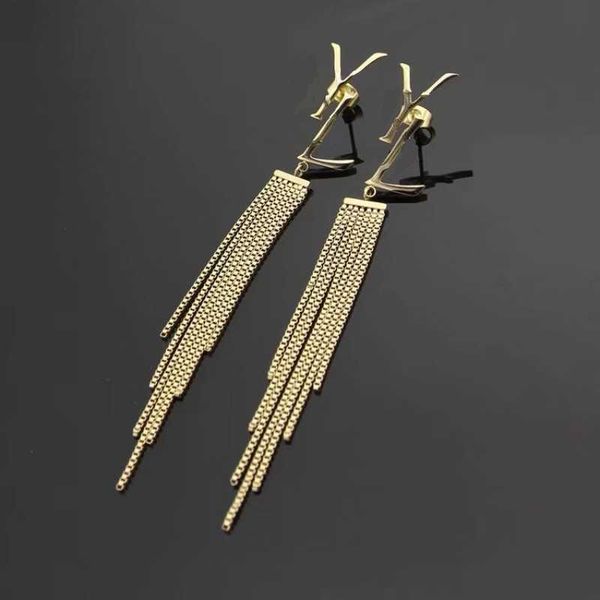 luxury style women fashion tassel stud stainless steel lover gifts designer jewelry high polish engagement earrings wholesale, Golden;silver
luxury style women fashion tassel stud stainless steel lover gifts designer jewelry high polish engagement earrings wholesale, Golden;silver