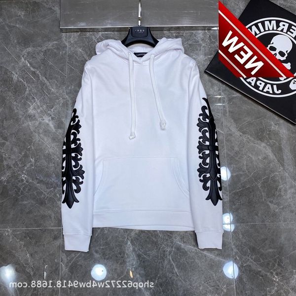 2022 autumn and winter new ch sweater fashion slim cotton hooded no iron casual light luxury men's wear, Black
2022 autumn and winter new ch sweater fashion slim cotton hooded no iron casual light luxury men's wear, Black