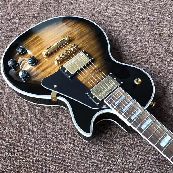 cobra burst lp electric guitar a flame maple gold hardware glossy finish can customize
cobra burst lp electric guitar a flame maple gold hardware glossy finish can customize
