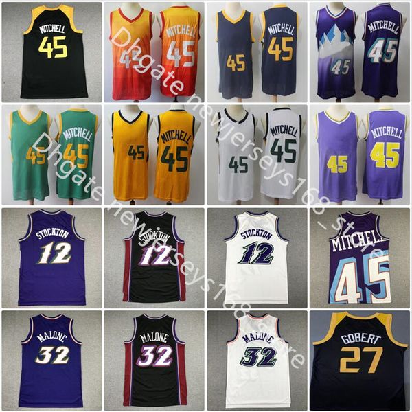 stitched basketball donovan 45 mitchell man rudy 27 gobert blue white yellow purple karl 32 malone 12 john stockton retro jersey wholesale, Black;red
stitched basketball donovan 45 mitchell man rudy 27 gobert blue white yellow purple karl 32 malone 12 john stockton retro jersey wholesale, Black;red