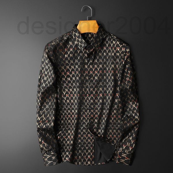 men's casual shirts designer spring and autumn 2022 new high-end light luxury yo, White;black
men's casual shirts designer spring and autumn 2022 new high-end light luxury yo, White;black