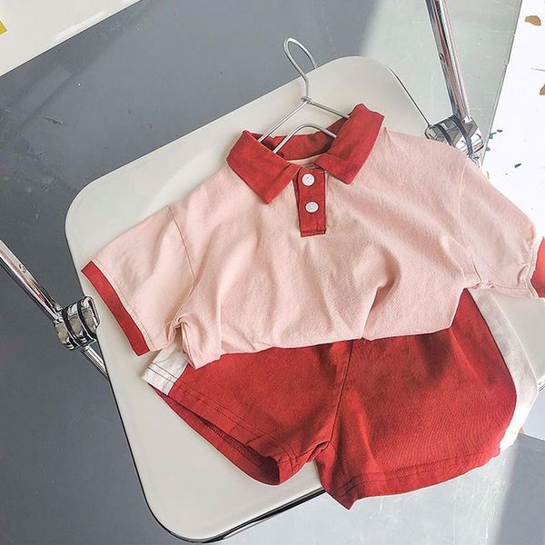 clothing sets summer children's baby short sleeve suit boys and girls lapel cotton t-shirt shorts casual sports two-piece set, White
clothing sets summer children's baby short sleeve suit boys and girls lapel cotton t-shirt shorts casual sports two-piece set, White