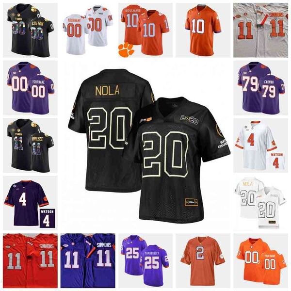 xflsp college custom clemson tg stitched college football jersey 22 trenton simpson jerseys 42 lavonta bentley 98 myles murphy 2 fred davis, Black
xflsp college custom clemson tg stitched college football jersey 22 trenton simpson jerseys 42 lavonta bentley 98 myles murphy 2 fred davis, Black