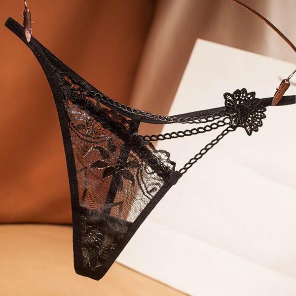 panties embroidered mesh yarn ladies thong transparent young woman temptation underwear fashion t pants g-string, Black;pink
panties embroidered mesh yarn ladies thong transparent young woman temptation underwear fashion t pants g-string, Black;pink