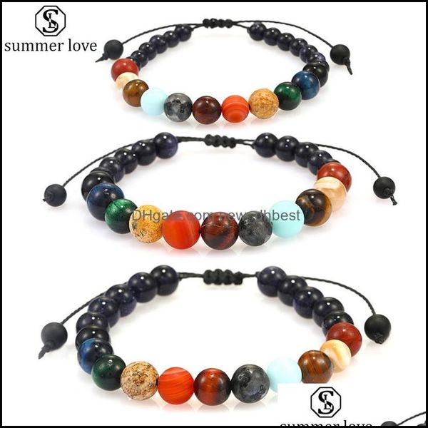 beaded strands bracelets jewelry galaxy eight planets bead bracelet men natural stone universe solar yoga chakra for jew dhc9d, Black
beaded strands bracelets jewelry galaxy eight planets bead bracelet men natural stone universe solar yoga chakra for jew dhc9d, Black