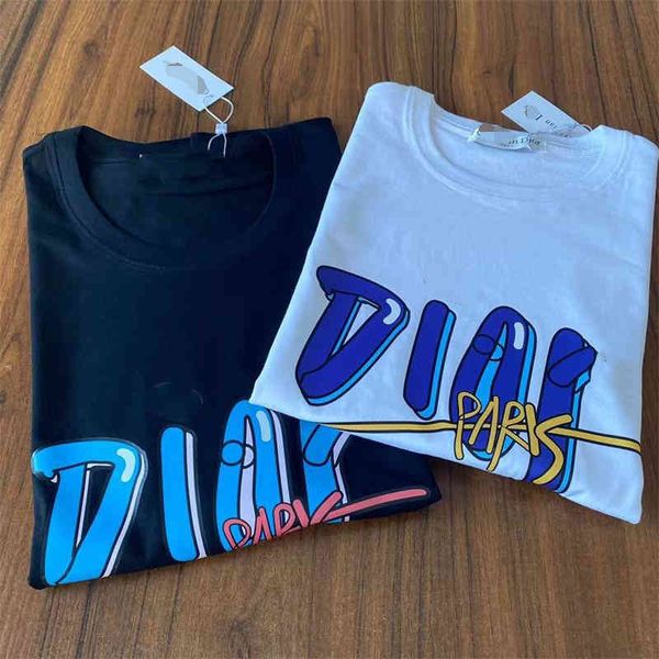 2022 summer new cotton half sleeve printed round neck short men's and women's loose pure t-shirt, White
2022 summer new cotton half sleeve printed round neck short men's and women's loose pure t-shirt, White