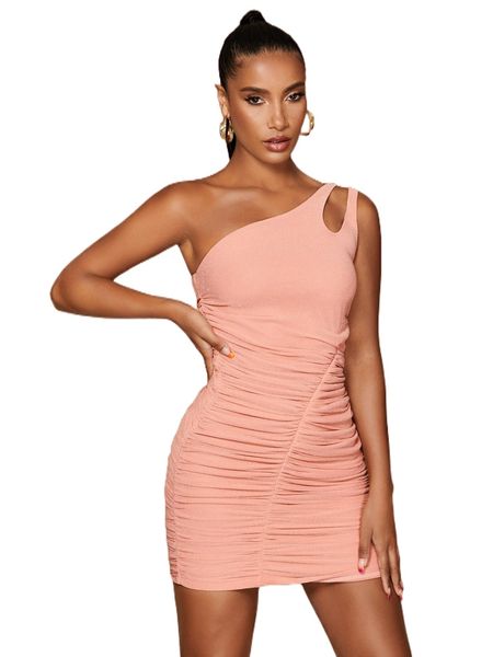 bae cut out one shoulder ruched bodycon dress h20a#, Black;gray
bae cut out one shoulder ruched bodycon dress h20a#, Black;gray