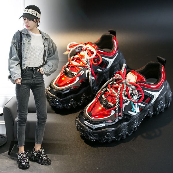 chunky sneakers new 2020 wave sole fashion sneakers women platform casual shoes woman zapatillas de deporte mujer, Black;yellow
chunky sneakers new 2020 wave sole fashion sneakers women platform casual shoes woman zapatillas de deporte mujer, Black;yellow