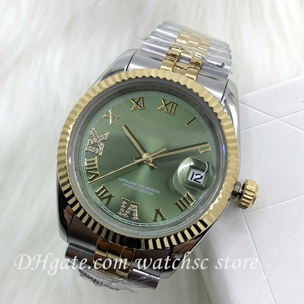 watchsc- automatic mechanical watch with box classic 41mm 36mm 31mm 28mm mens womens stainless steel waterproof luminous classic luxury watc, Slivery;brown
watchsc- automatic mechanical watch with box classic 41mm 36mm 31mm 28mm mens womens stainless steel waterproof luminous classic luxury watc, Slivery;brown