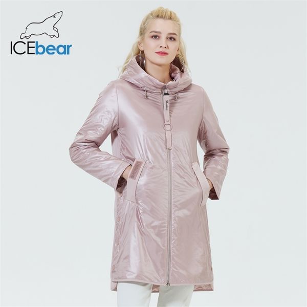 spring woman jacket fashionable casual womens clothing highquality hooded gwc21088i 220801, Black