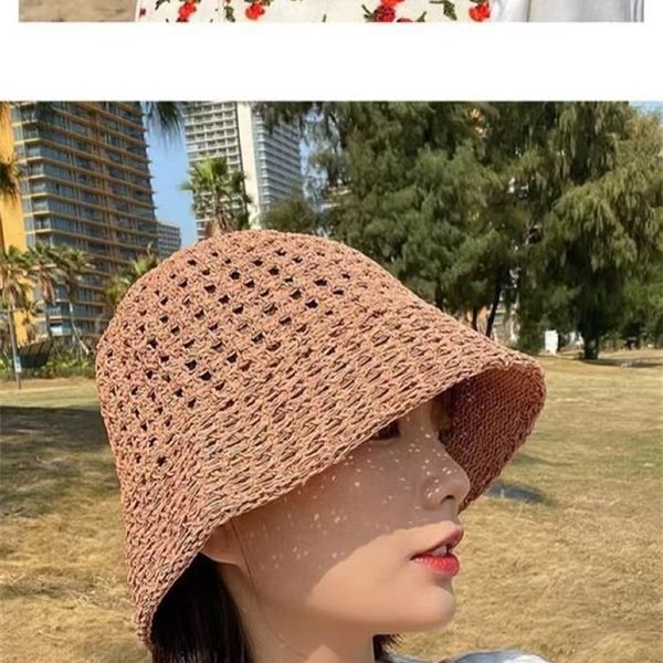 stingy brim hats summer all-match hollow fisherman hat women's korean hat thin e 220823, Blue;gray
stingy brim hats summer all-match hollow fisherman hat women's korean hat thin e 220823, Blue;gray