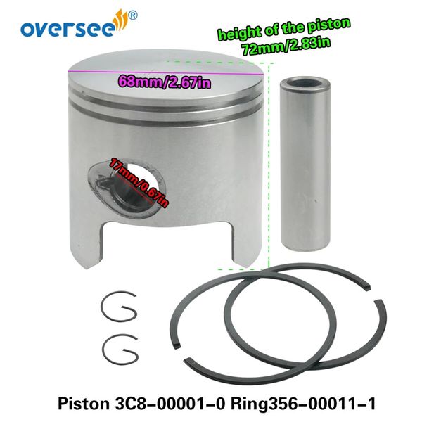 3c8-00001 std piston set with ring spare parts for toahtsu outboard motor 2t m40d 40hp mercury mariner 3cyl 779-9615 2
3c8-00001 std piston set with ring spare parts for toahtsu outboard motor 2t m40d 40hp mercury mariner 3cyl 779-9615 2