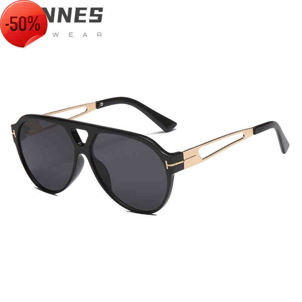 2022 new fashion t-shaped decorative personalized men's and women's double beam trend sunglassesthe factory directly, White;black
2022 new fashion t-shaped decorative personalized men's and women's double beam trend sunglassesthe factory directly, White;black