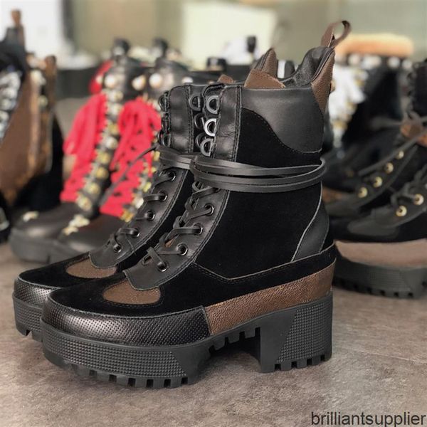 women's boot martin boots laureate platform desert women embroidered star bee red lace chunky heel booties fashion winter par309j, Black
women's boot martin boots laureate platform desert women embroidered star bee red lace chunky heel booties fashion winter par309j, Black