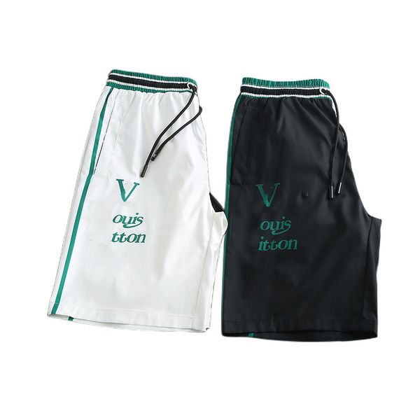 spring and summer new designer ba printed cotton sewing famous brand fashion leisure letter printing men's and women's beach pants, White;black
spring and summer new designer ba printed cotton sewing famous brand fashion leisure letter printing men's and women's beach pants, White;black