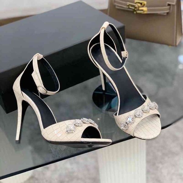 women's leather sandals sandals ankle strap open end high heels decorative crystal summer series, Black
women's leather sandals sandals ankle strap open end high heels decorative crystal summer series, Black