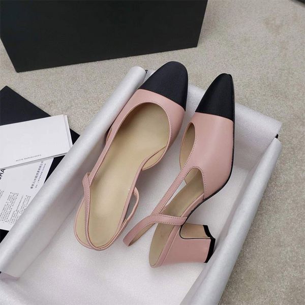 2021 dress shoes thick heel leather bottom gold head women's shoes luxury designer sandals high-quality fashion women shoe 6.5cm 35-41, Black
2021 dress shoes thick heel leather bottom gold head women's shoes luxury designer sandals high-quality fashion women shoe 6.5cm 35-41, Black