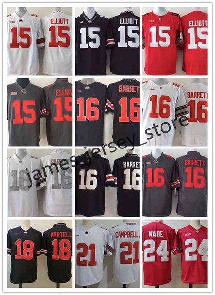 xflsp college ohio state buckeyes football jersey 15 ezekiel elliott 16 j.t barrett 18 tate martell 21 parris campbell 24 shaun wade 25 mike, Black
xflsp college ohio state buckeyes football jersey 15 ezekiel elliott 16 j.t barrett 18 tate martell 21 parris campbell 24 shaun wade 25 mike, Black