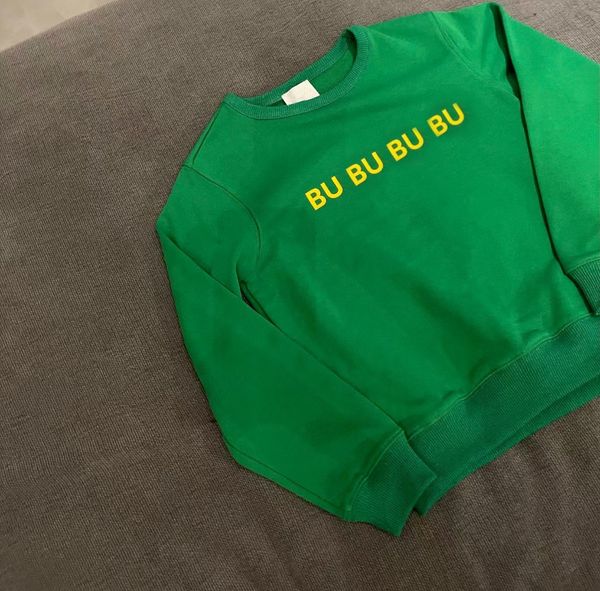 boys girls pullover kids designer clothe baby sweaters green pullover letters long sleeve, Blue
boys girls pullover kids designer clothe baby sweaters green pullover letters long sleeve, Blue