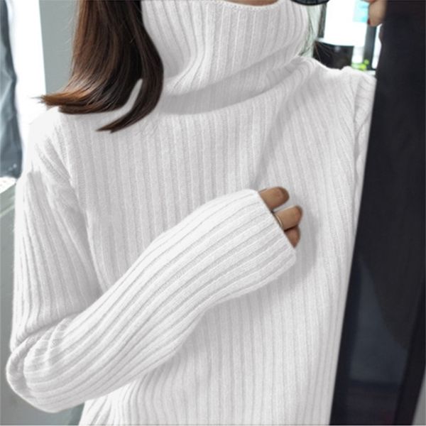 turtleneck sweater women's base shirt autumn winter loose outer wear fashion inside pullover wool knit 201223, White;black
turtleneck sweater women's base shirt autumn winter loose outer wear fashion inside pullover wool knit 201223, White;black