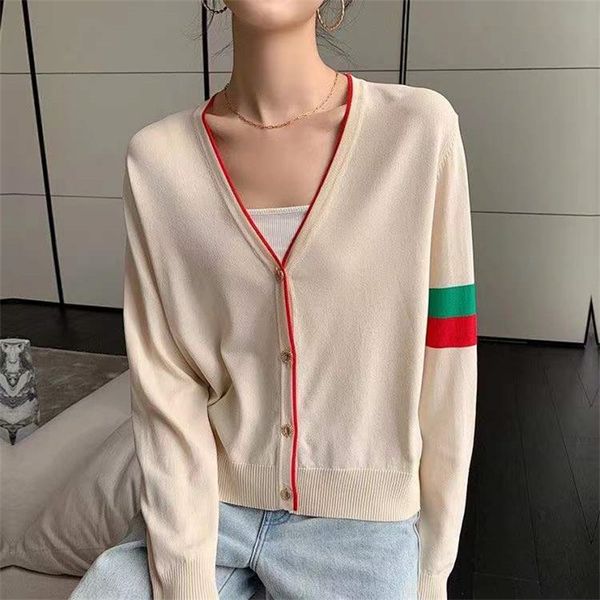 new women sunscreen knit shirt sweater long sleeve v-neck wool blend knitted cardigan female leisure coat jacket, White;black
new women sunscreen knit shirt sweater long sleeve v-neck wool blend knitted cardigan female leisure coat jacket, White;black