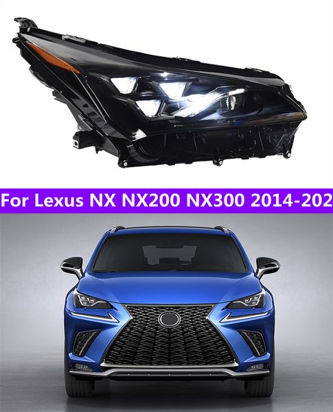 2 pcs auto car head light parts for lexus nx nx200 nx300 2014-2021 led lamps headlight replacement drl dual projector facelift
2 pcs auto car head light parts for lexus nx nx200 nx300 2014-2021 led lamps headlight replacement drl dual projector facelift