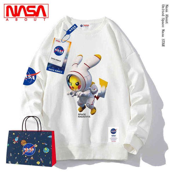hoodies sweatshirts designer hoodie nasa co round neck sweater men's fashion ins loose and versatile spring autumn casual br long sleev, Black
hoodies sweatshirts designer hoodie nasa co round neck sweater men's fashion ins loose and versatile spring autumn casual br long sleev, Black
