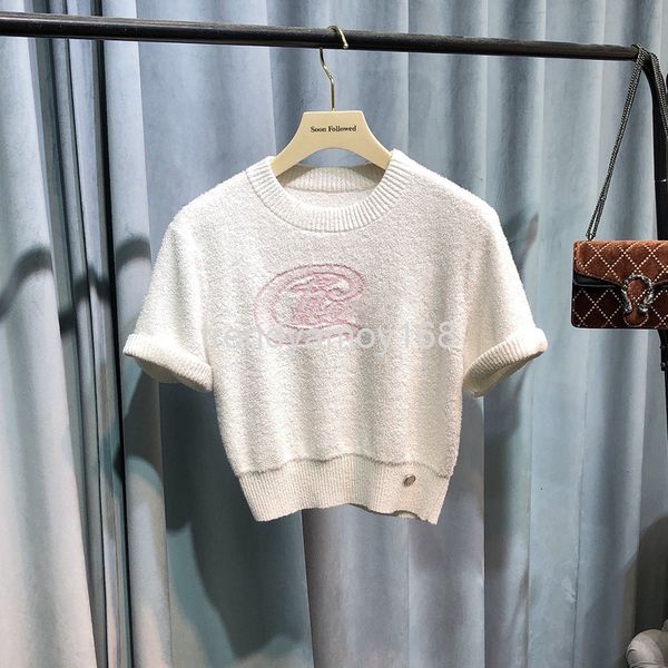 women's knits & tees national day special price fashionable girl heart letter embroidery comfortable towel material half sleeve sweater, White
women's knits & tees national day special price fashionable girl heart letter embroidery comfortable towel material half sleeve sweater, White