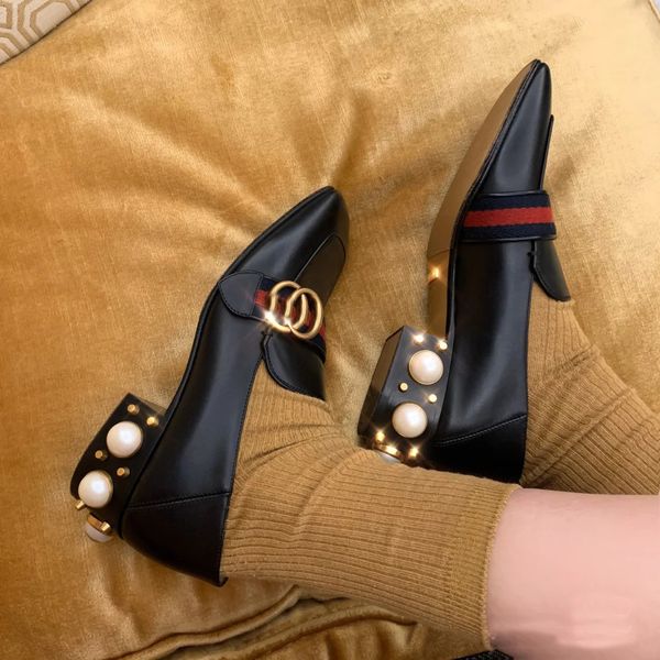 shoes british style small leather women's autumn square head thick heel pearl lefu jkg home buckle single, White;red
shoes british style small leather women's autumn square head thick heel pearl lefu jkg home buckle single, White;red