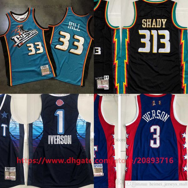 mitchell and ness authentic embroidery basketball shady 313 eminem jerseys retro digital print 1998-99 grant 33 hill jersey 2009 all-star al, Black;red
mitchell and ness authentic embroidery basketball shady 313 eminem jerseys retro digital print 1998-99 grant 33 hill jersey 2009 all-star al, Black;red