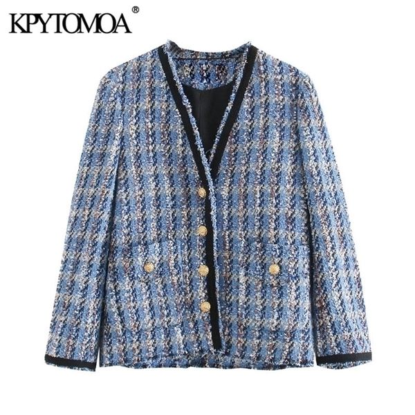 kpytomoa women fashion pockets frayed trims t jacket coat vintage v neck long sleeve female outerwear chic y201012, Black;brown
kpytomoa women fashion pockets frayed trims t jacket coat vintage v neck long sleeve female outerwear chic y201012, Black;brown
