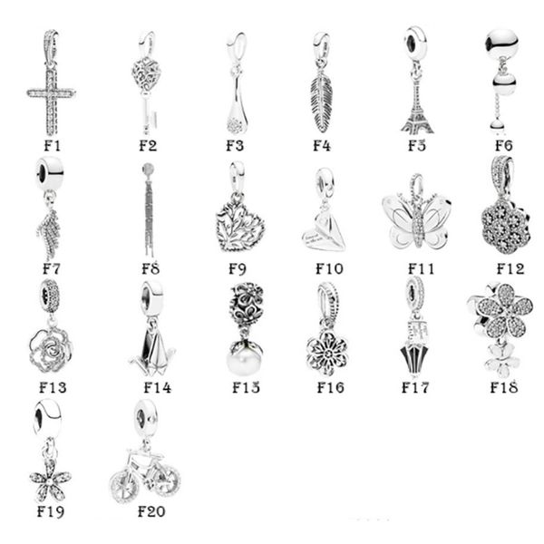 new 925 sterling silver fit pandora charms bracelets flowers daisy butterfly angel bike cross feather charm for european women wed298x, Golden;silver
new 925 sterling silver fit pandora charms bracelets flowers daisy butterfly angel bike cross feather charm for european women wed298x, Golden;silver