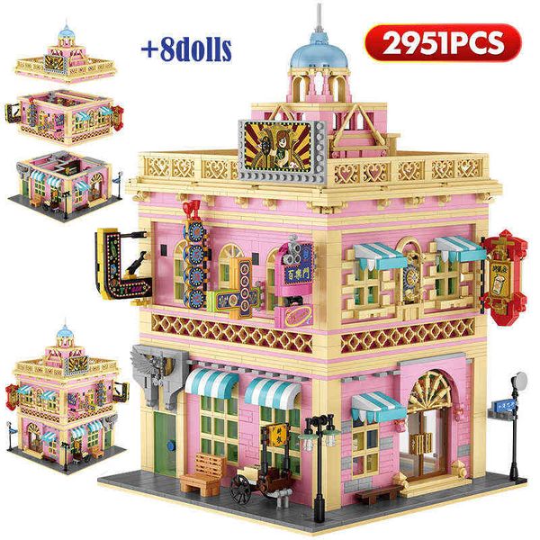 pcs mini city street view retro entertainment bar building blocks friends pink castle numbers bricks toys for children gifts j220624
pcs mini city street view retro entertainment bar building blocks friends pink castle numbers bricks toys for children gifts j220624