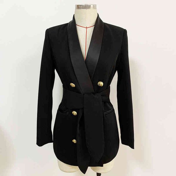 women's suits & blazers 2022 star metal double breasted green fruit collar belt suit coat ljco, White;black
women's suits & blazers 2022 star metal double breasted green fruit collar belt suit coat ljco, White;black