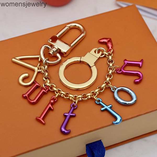 stylish colorful luxury designer keychain letter pendant gold key buckle detachable keychains for mens womens keys ornaments wholesale, Silver
stylish colorful luxury designer keychain letter pendant gold key buckle detachable keychains for mens womens keys ornaments wholesale, Silver