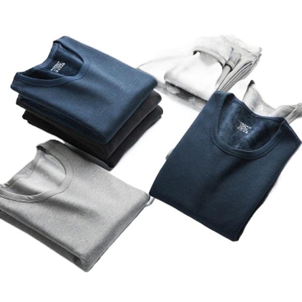 men's thermal underwear men sets winter gray warm casual fluffing thickened long johns set heated pajamas 09k6#, Black;white
men's thermal underwear men sets winter gray warm casual fluffing thickened long johns set heated pajamas 09k6#, Black;white