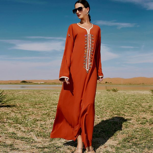ramadan eid kaftan abaya dubai arabic turkey islam caftan marocain muslim long evening dresses for women robe de soiree femme, Red
ramadan eid kaftan abaya dubai arabic turkey islam caftan marocain muslim long evening dresses for women robe de soiree femme, Red