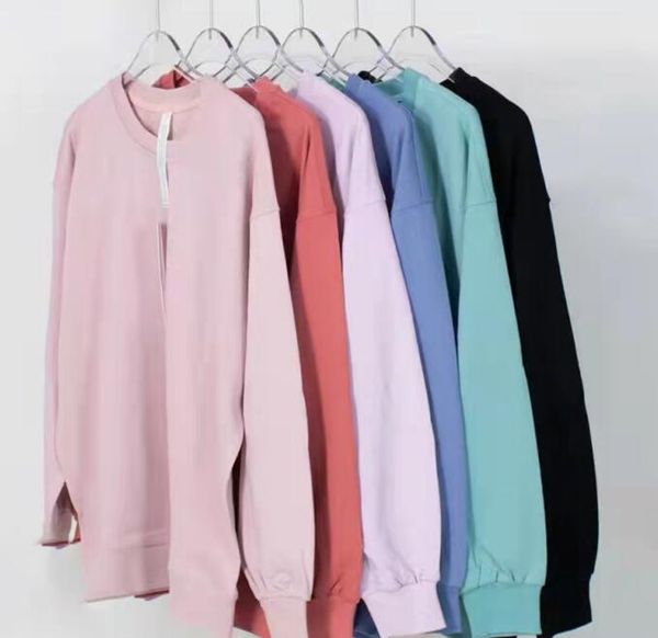 lululemen womens yoga clothes designer autumn womens fashion solid color hoodies sweater sports round neck long sleeve casual loose sweatshi, Black
lululemen womens yoga clothes designer autumn womens fashion solid color hoodies sweater sports round neck long sleeve casual loose sweatshi, Black