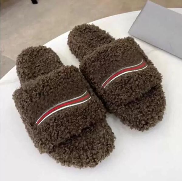 designer fur slippers women sandals winter slide indoor brand 1:1 embroidery flat bottom shoes home original rubber non-slip wear-resistant, Black
designer fur slippers women sandals winter slide indoor brand 1:1 embroidery flat bottom shoes home original rubber non-slip wear-resistant, Black