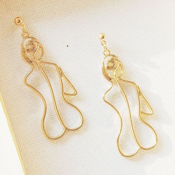 10 pair /lot jewelry fashion retro human body contour alloy texture abstract face figure outline earring 220526, Golden;silver
10 pair /lot jewelry fashion retro human body contour alloy texture abstract face figure outline earring 220526, Golden;silver