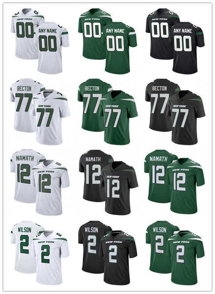 custom new york''jets''men women youth 2 zach wilson 77 mekhi becton 12 joe namath 8 elijah moore 28 curtis martin footb, Black
custom new york''jets''men women youth 2 zach wilson 77 mekhi becton 12 joe namath 8 elijah moore 28 curtis martin footb, Black