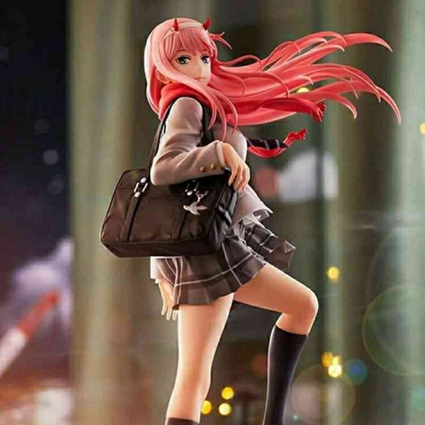 21cm anime darling in the franxx figure zero two 02 action ichigo collectible model toys
21cm anime darling in the franxx figure zero two 02 action ichigo collectible model toys