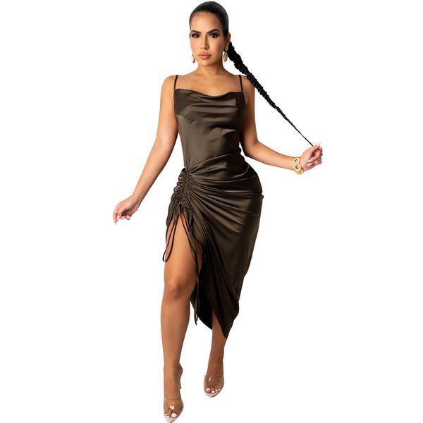 casual dresses neon satin lace up summer women bodycon long midi vintage backless elegant party outfits club clothes vestido dress robe, Black;gray
casual dresses neon satin lace up summer women bodycon long midi vintage backless elegant party outfits club clothes vestido dress robe, Black;gray