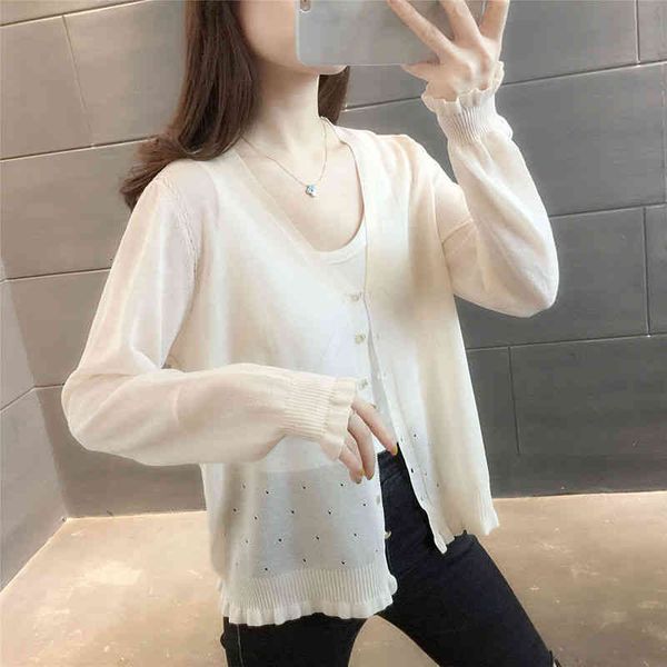 women's polos ice silk cardigan thin women's summer ruffle with suspender skirt, sunscreen clothes, air conditioning shawl coat mw, White
women's polos ice silk cardigan thin women's summer ruffle with suspender skirt, sunscreen clothes, air conditioning shawl coat mw, White