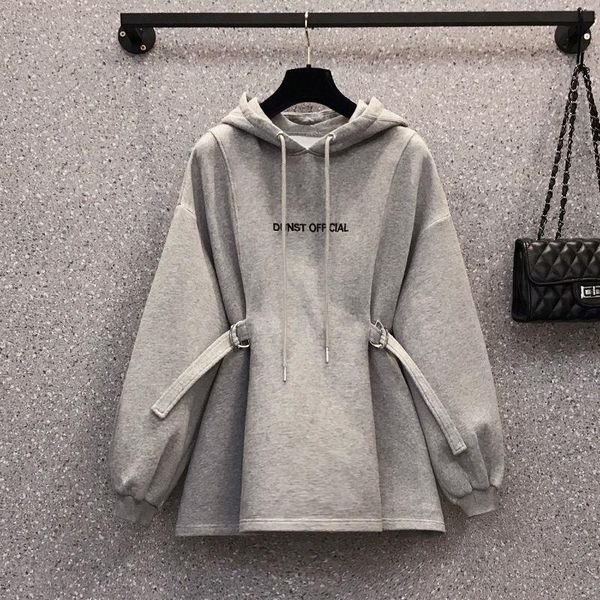 sweatshirts ladies autumn 2022 black loose drawstring hoodie mid-length sweater solid color slim wild grey pullover f
sweatshirts ladies autumn 2022 black loose drawstring hoodie mid-length sweater solid color slim wild grey pullover f