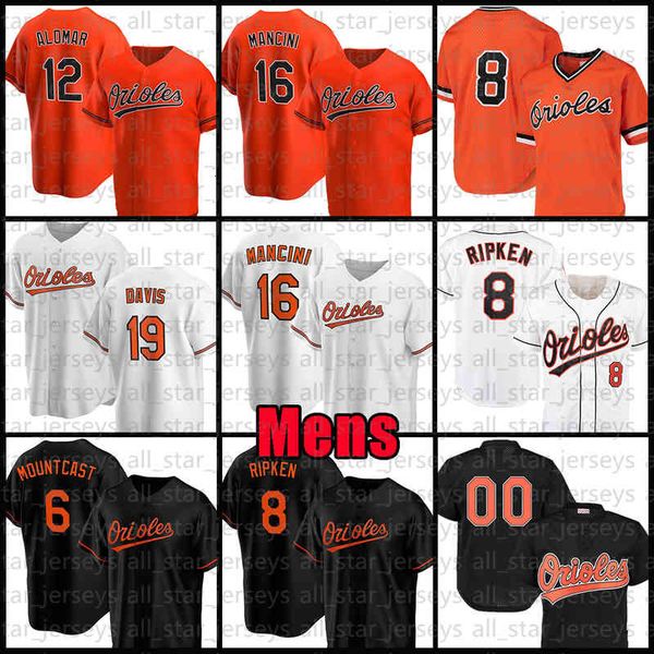 16 trey mancini 19 chris davis baseball jersey s 2022 cal ripken jr. roberto alomar rylan bannon ryan mountcastle yusniel, Black
16 trey mancini 19 chris davis baseball jersey s 2022 cal ripken jr. roberto alomar rylan bannon ryan mountcastle yusniel, Black