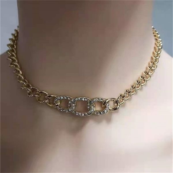 2022 fashion 20% off designer jewelry d sweater collarbone necklace letter thick neck chain ins versatile, Silver
2022 fashion 20% off designer jewelry d sweater collarbone necklace letter thick neck chain ins versatile, Silver