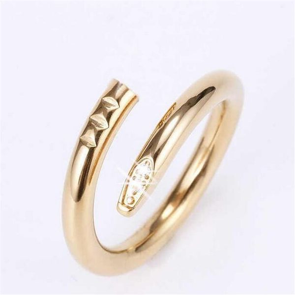 nail ring luxury designer jewelry diamond rings for women titanium steel alloy gold-plated fashion accessories never fade not alle171d, Silver
nail ring luxury designer jewelry diamond rings for women titanium steel alloy gold-plated fashion accessories never fade not alle171d, Silver