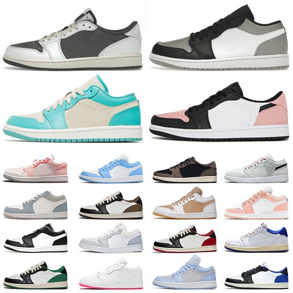 new jumpman 1 1s low designer mens womens basketball shoes mighty swooshers pink tropical teal sandy beige bleached coral sports sneakers tr
new jumpman 1 1s low designer mens womens basketball shoes mighty swooshers pink tropical teal sandy beige bleached coral sports sneakers tr
