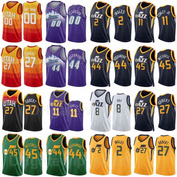 75th anniversary print basketball bojan bogdanovic jersey 44 clarkson 00 joe ingles 2 rudy gobert 27 donovan mitchell 45 mike conley 10 udok, Black
75th anniversary print basketball bojan bogdanovic jersey 44 clarkson 00 joe ingles 2 rudy gobert 27 donovan mitchell 45 mike conley 10 udok, Black